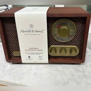 SOLD OUT Hearth & Hand with Magnolia- Portable AM/FM Bluetooth Radio MCM